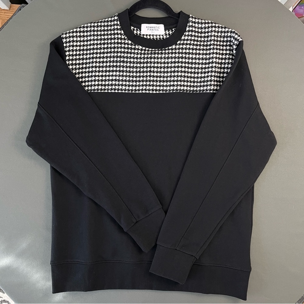 NEW Men’s sweatshirt with sweater pattern, made in Korea - Picture 7 of 13